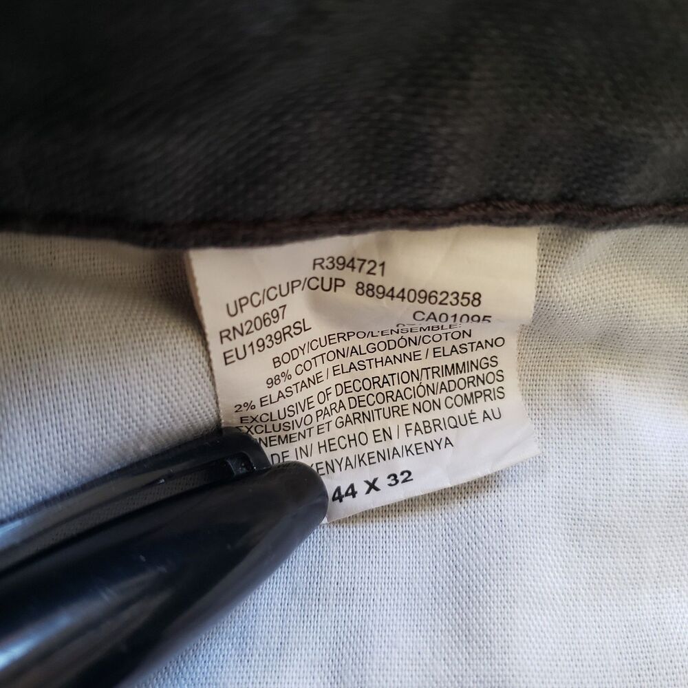Lot Of 2 Dickies Carpenter Pants Size 44x32 Mens Beige & Gray Duck Canvas - Picture 4 of 16